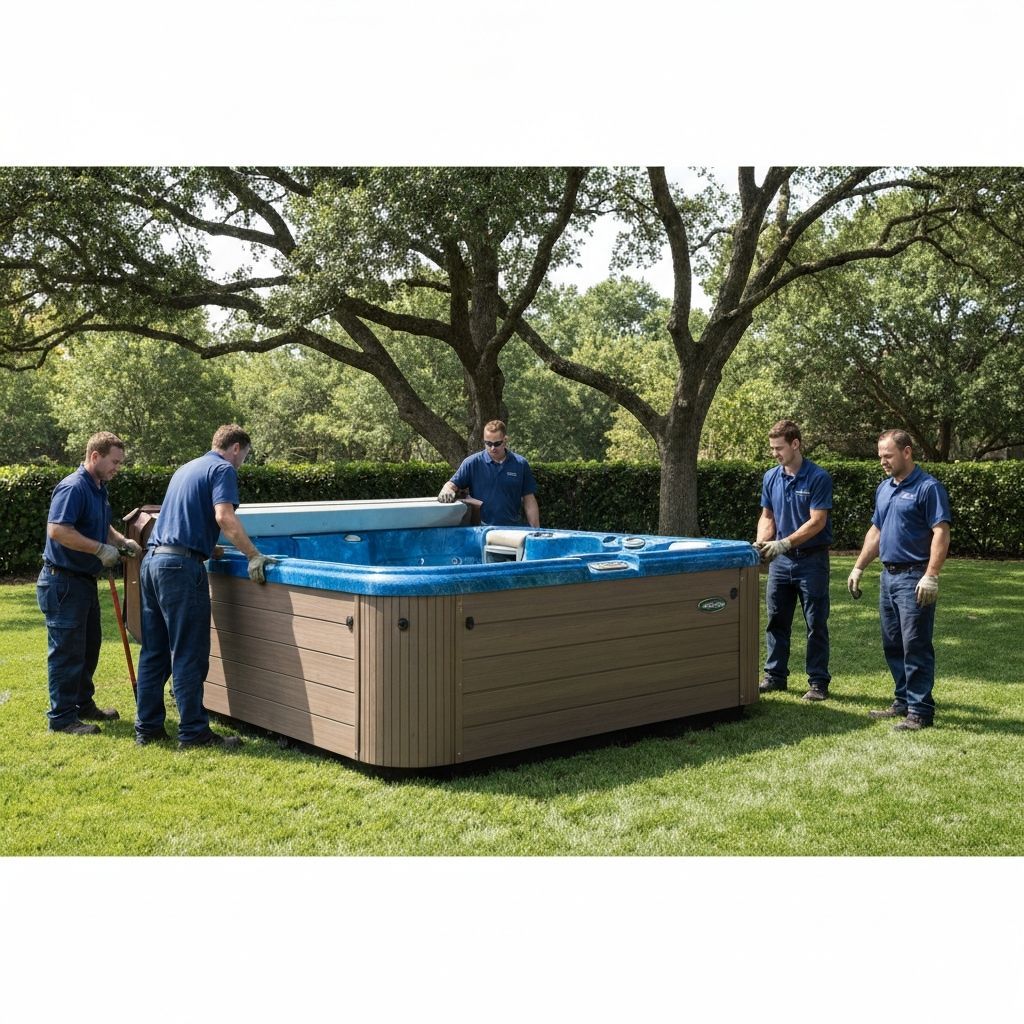 Pool table with a cue stick and several billiard balls.