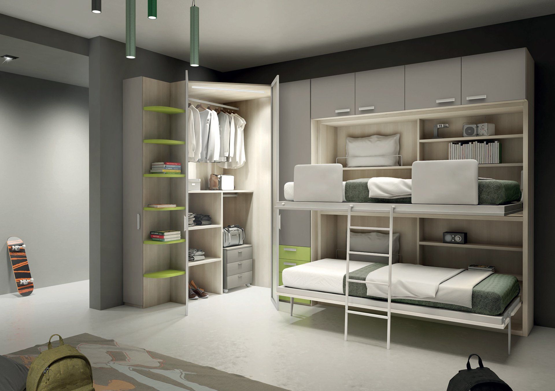 LETTI A SCOMPARSA A ROMA