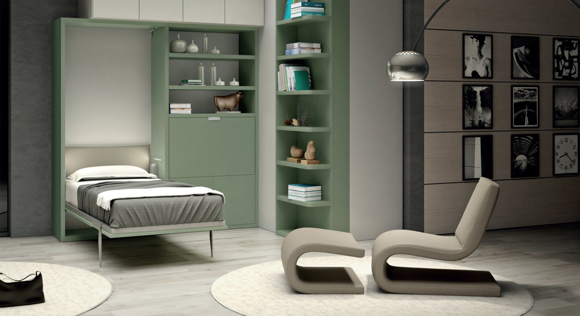 LETTI A SCOMPARSA A ROMA