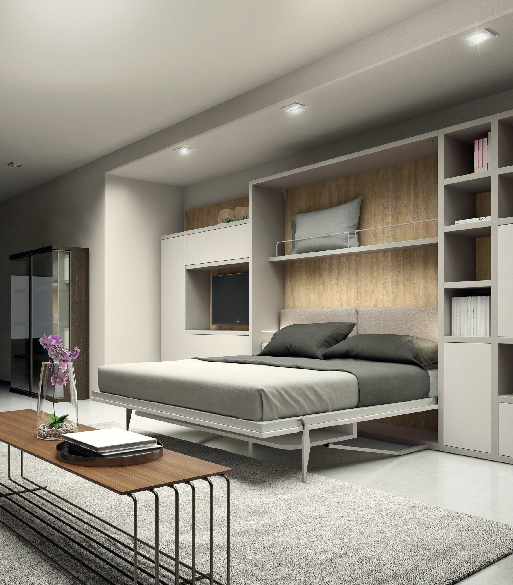 LETTI A SCOMPARSA A ROMA