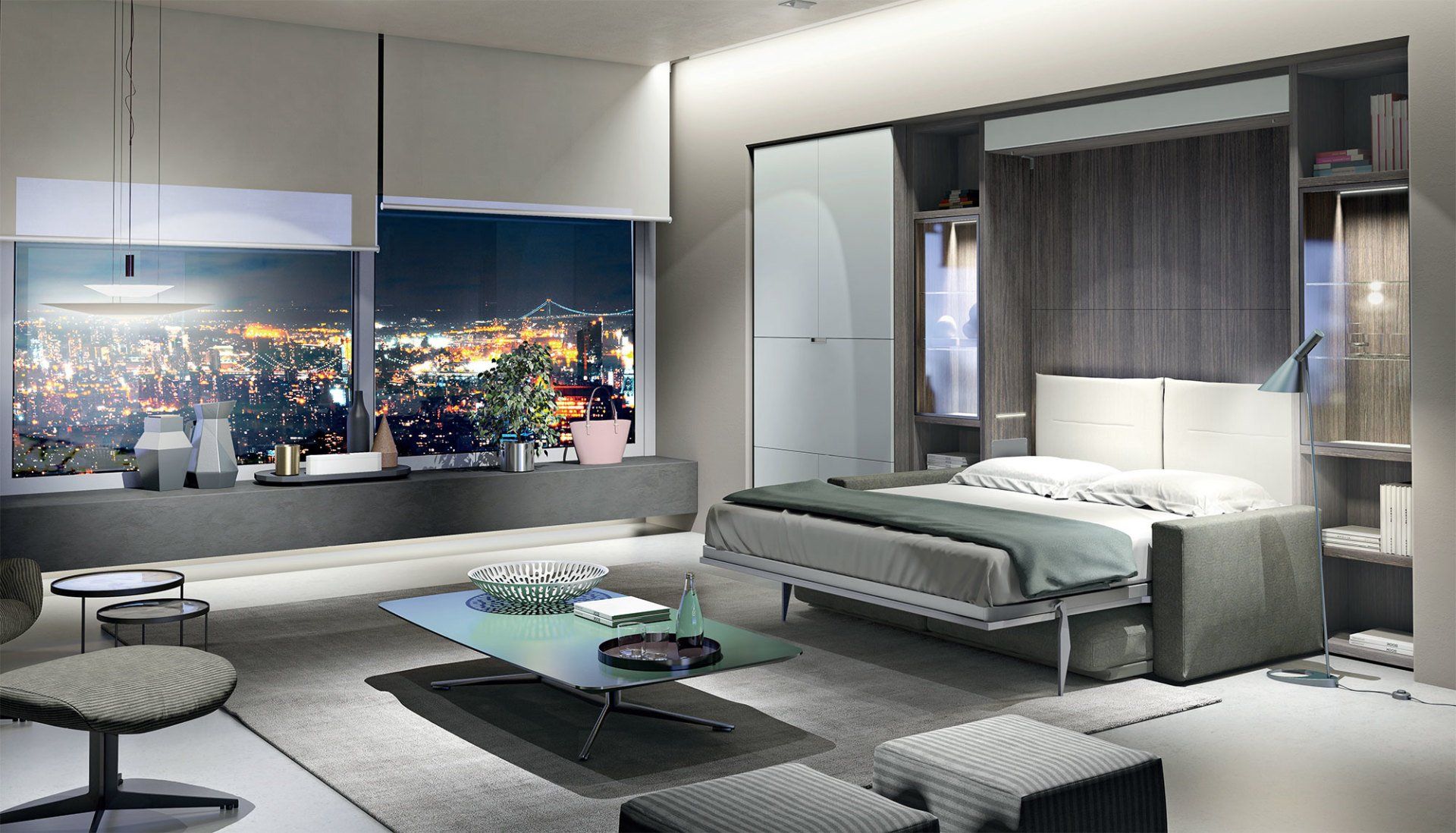 LETTI A SCOMPARSA A ROMA