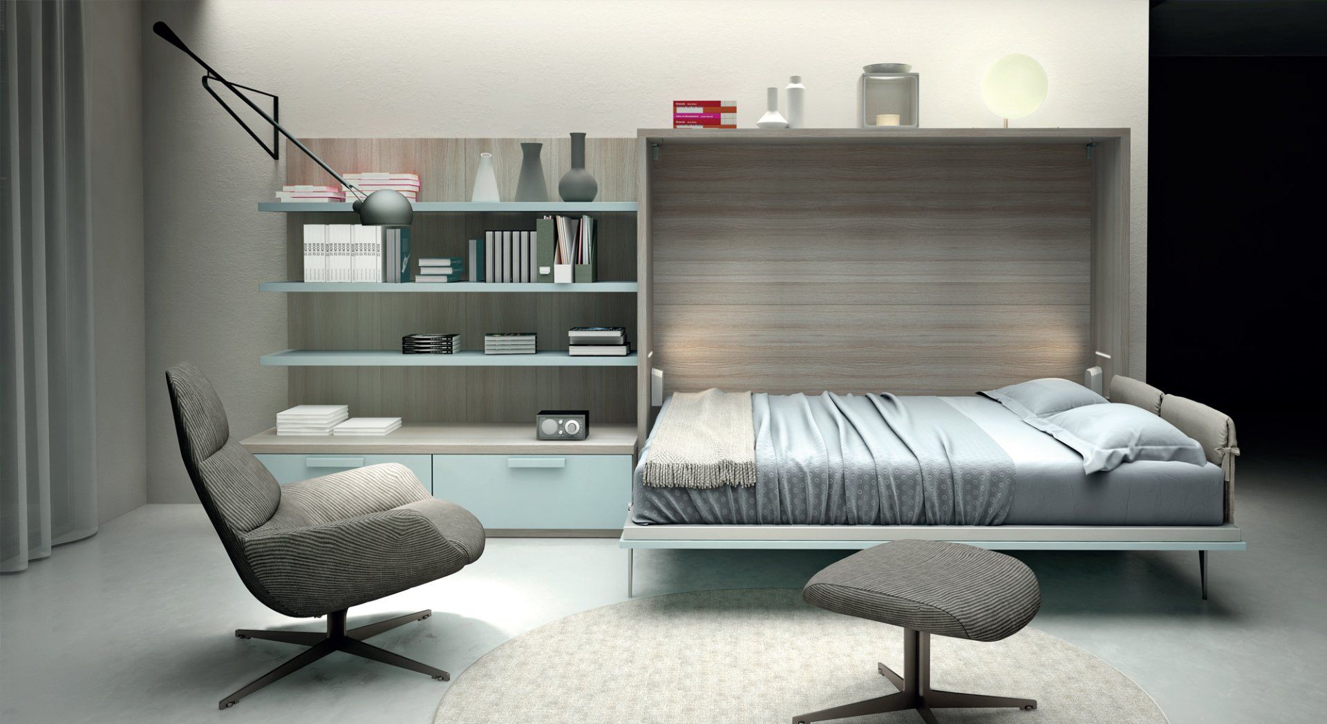 LETTI A SCOMPARSA A ROMA