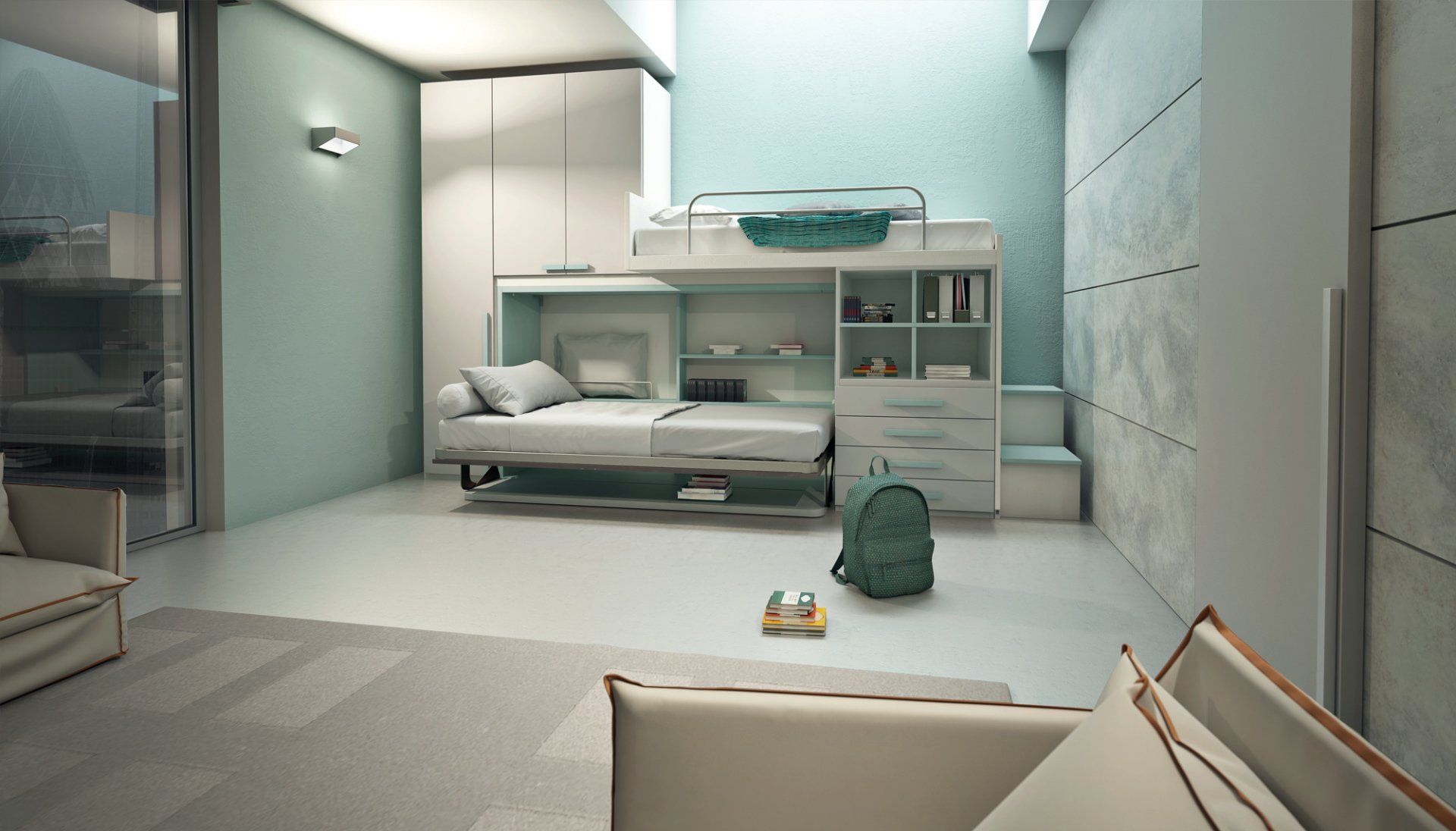 LETTI A SCOMPARSA A ROMA