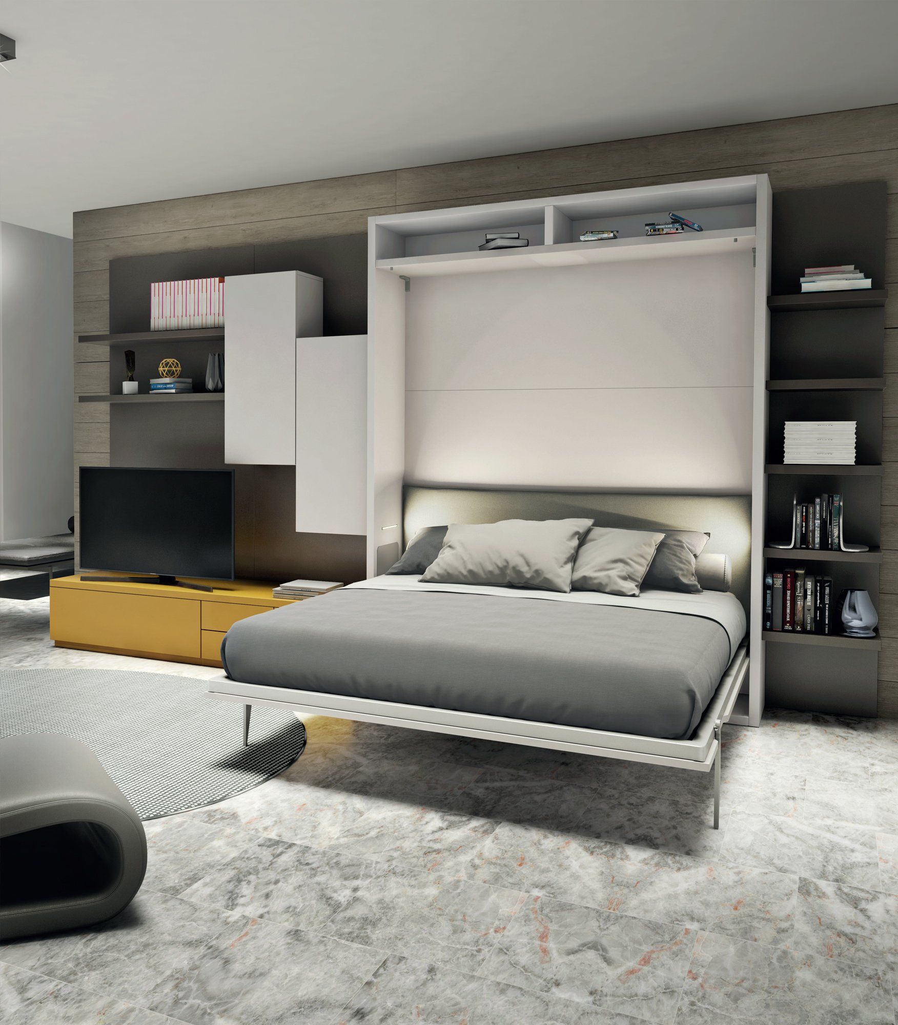 LETTI A SCOMPARSA A ROMA