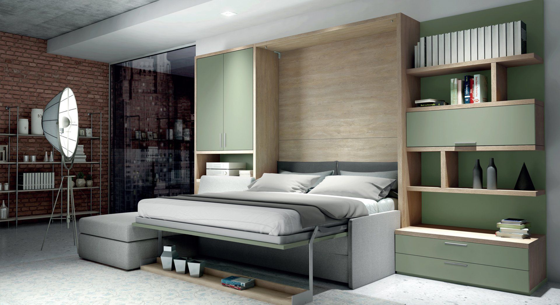 LETTI A SCOMPARSA A ROMA