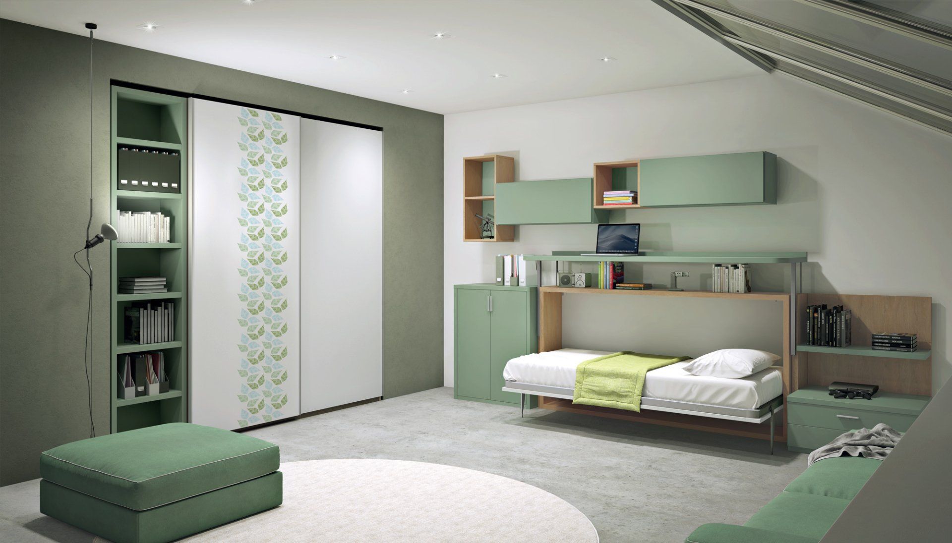 LETTI A SCOMPARSA A ROMA