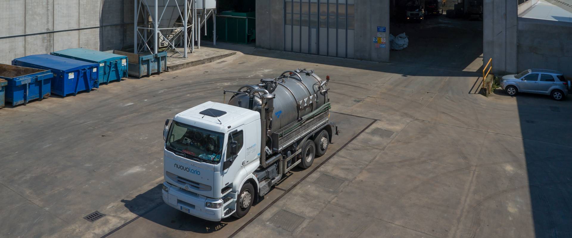 Autospurgo visto dall'alto