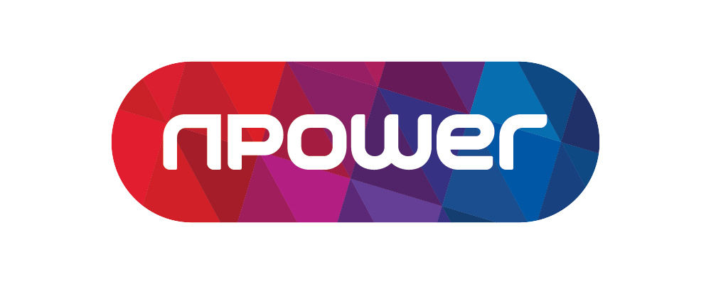 A colorful logo for a company called power
