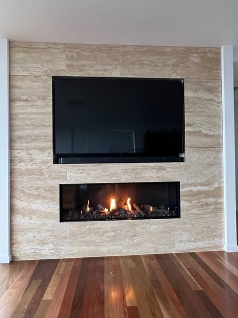 Gas Fire Inbuilt style Escea Maleny