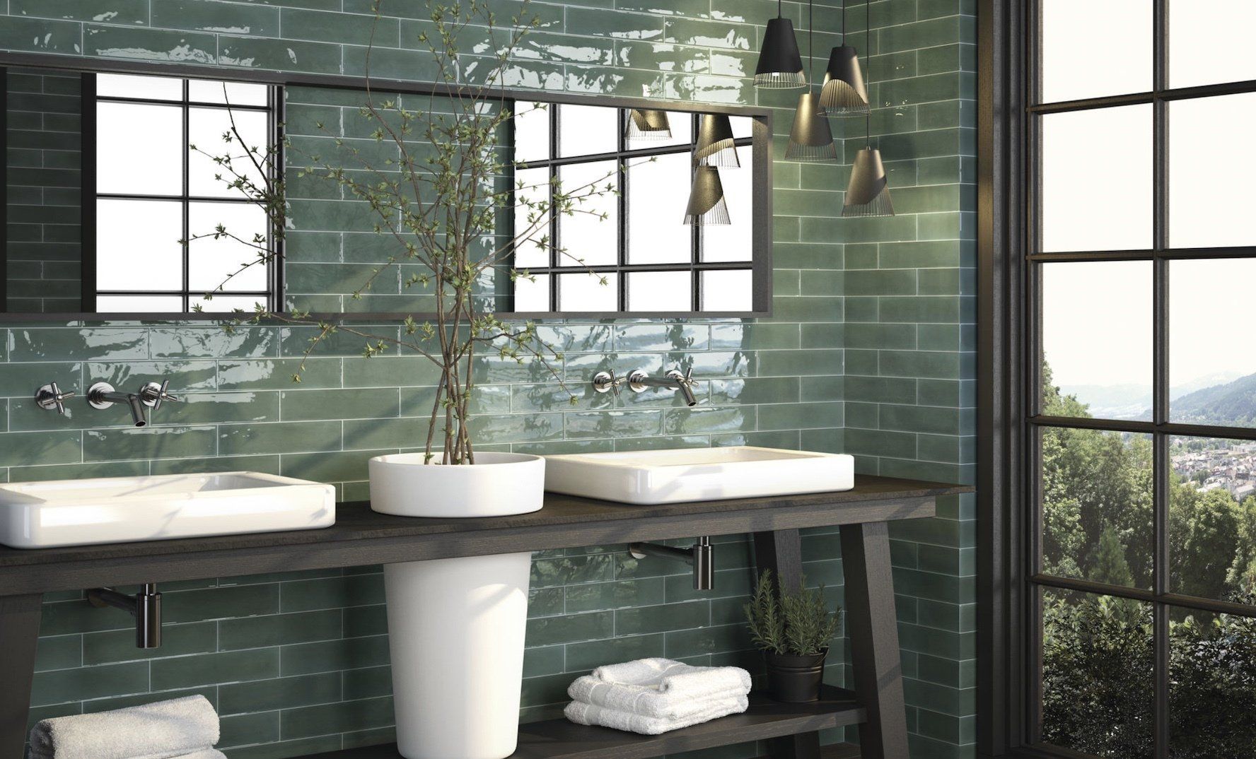 Modern Subway tile colour