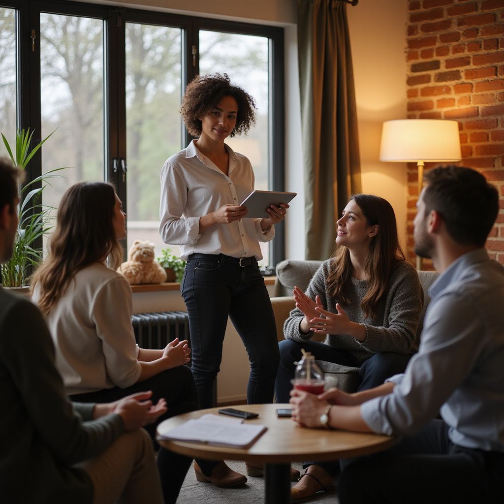 facilitated group education