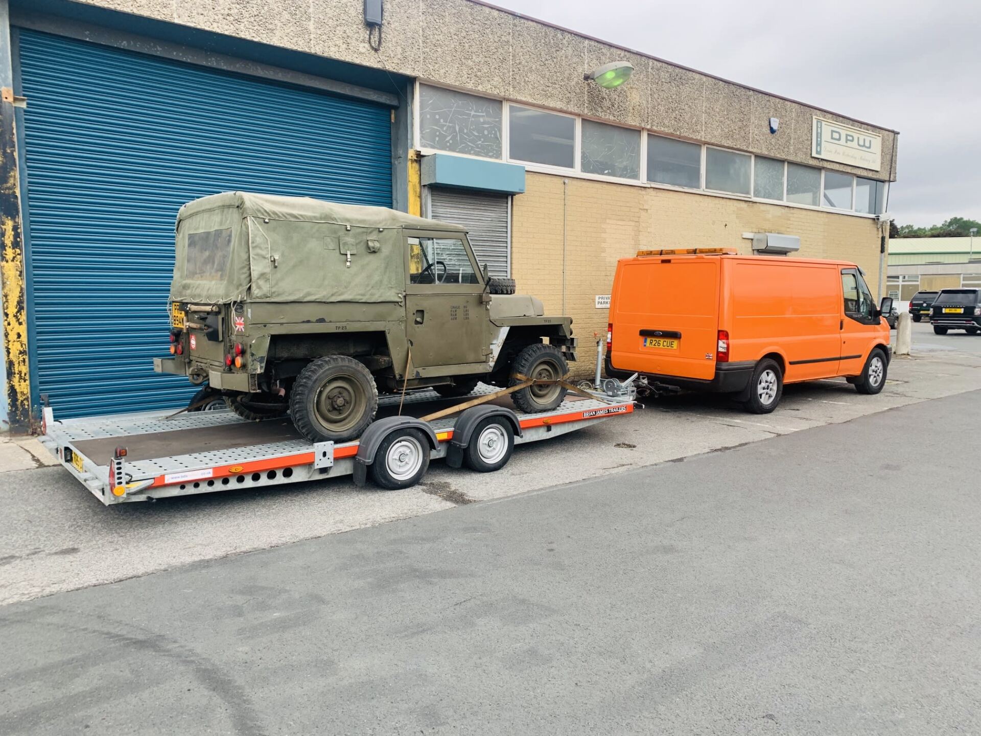 towed vehicle