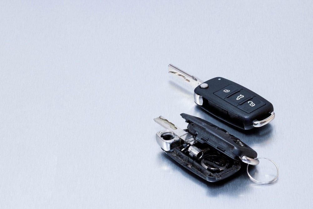 Broken Car Key and New Remote Car Key — Automotive Locksmith in Lake Macquarie, NSW