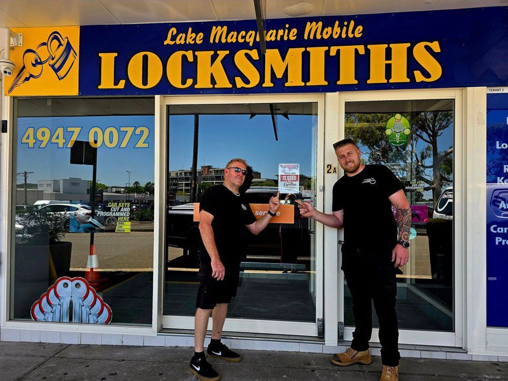Locksmiths Outside the Shop
