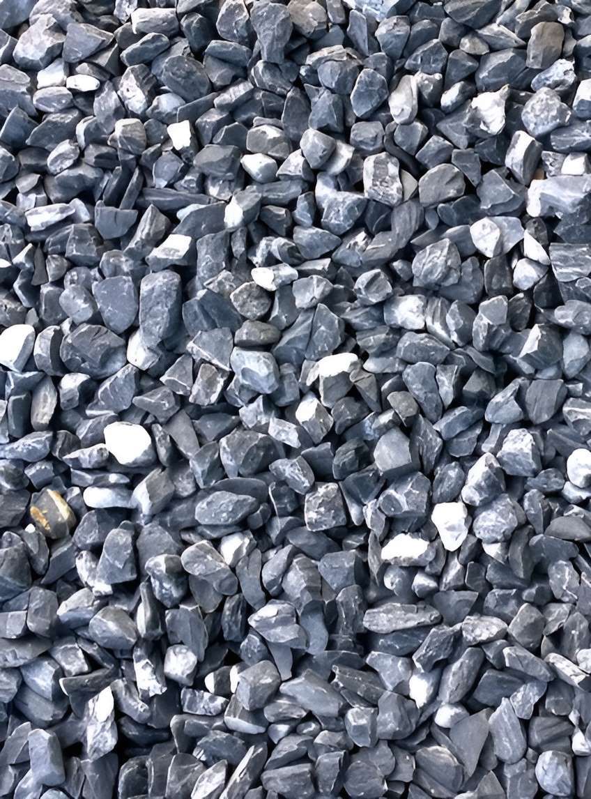 A Pile Of Crushed Concrete Is Stacked On Top Of Each Other In A Pile — Johnny Farming Company In Ooralea, QLD