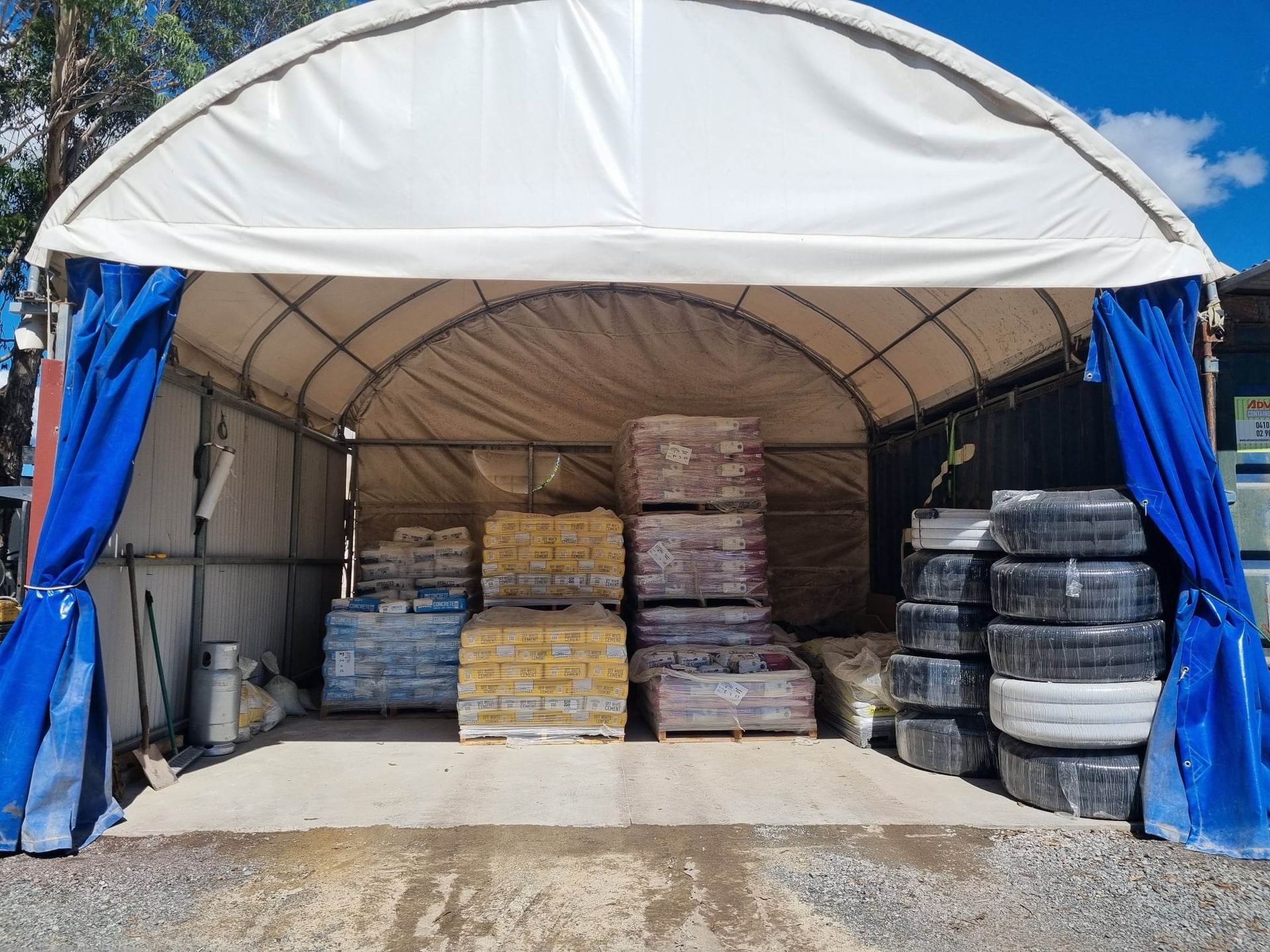 Yellow Pathway — Landscaping Materials In Albion Park, NSW