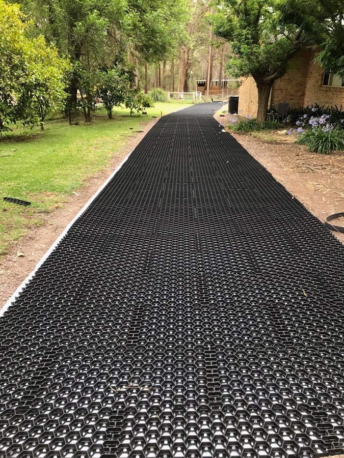 Pathway With GEOHEX — Landscaping Materials In Albion Park, NSW
