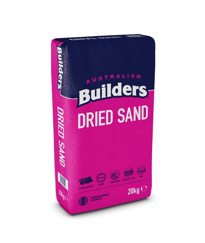 Dried Sand 20kg — Landscaping Materials In Albion Park, NSW