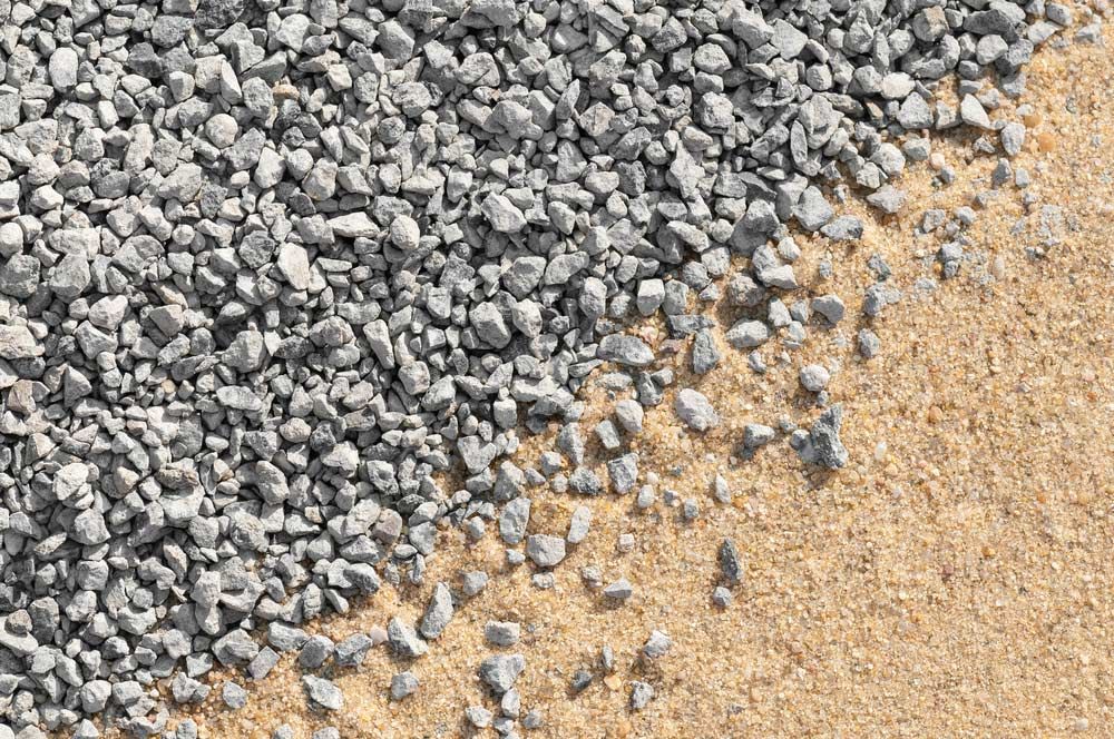 Gray Gravel And Sand — Landscaping Materials In Shellharbour, NSW