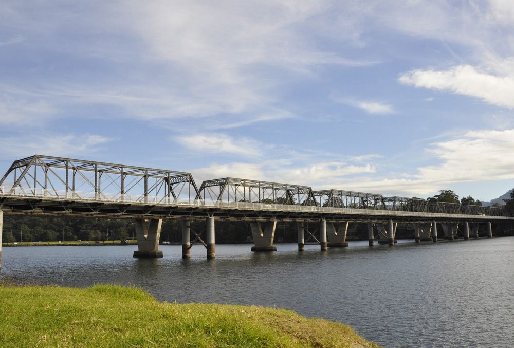 Pin-Jointed Whipple Truss Bridge In Nowra — Landscaping Materials In Nowra, NSW