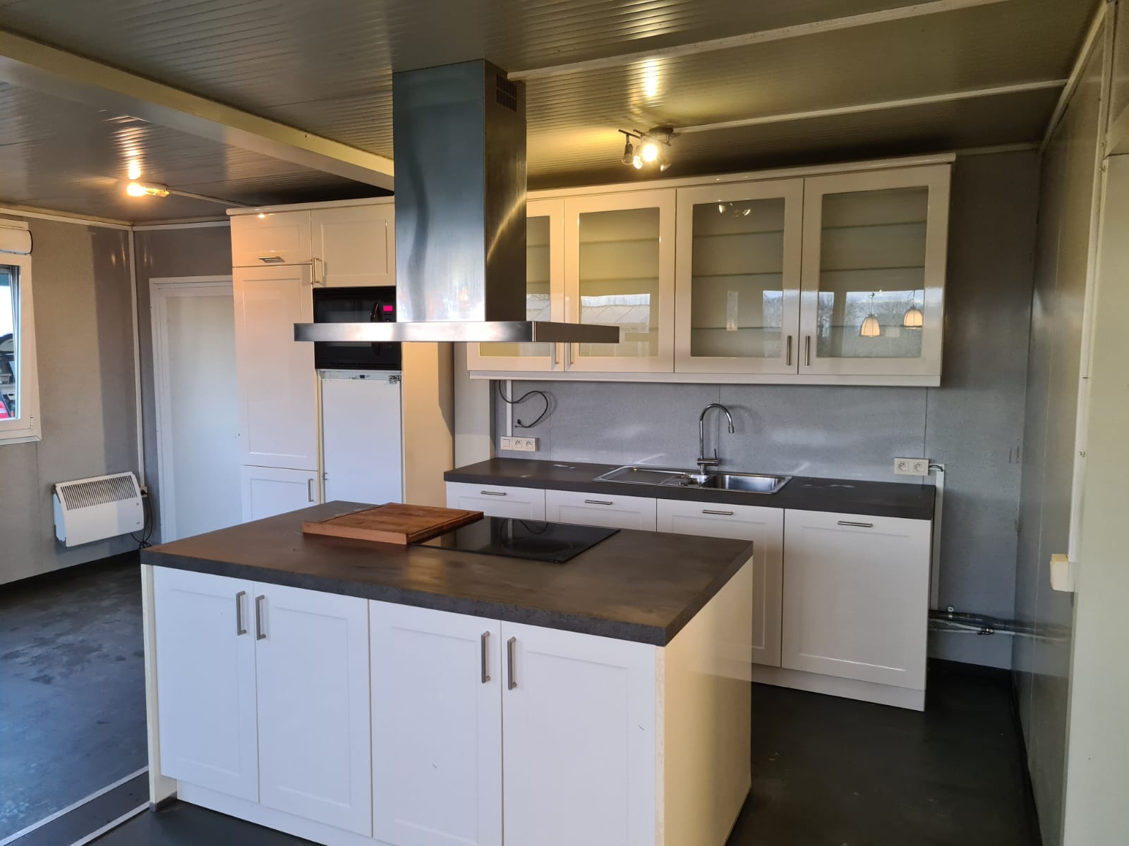 Luxe woonunit keuken met kookeiland