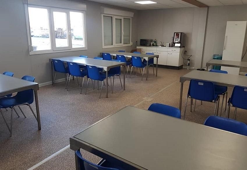 Kantoorunit binnenkant