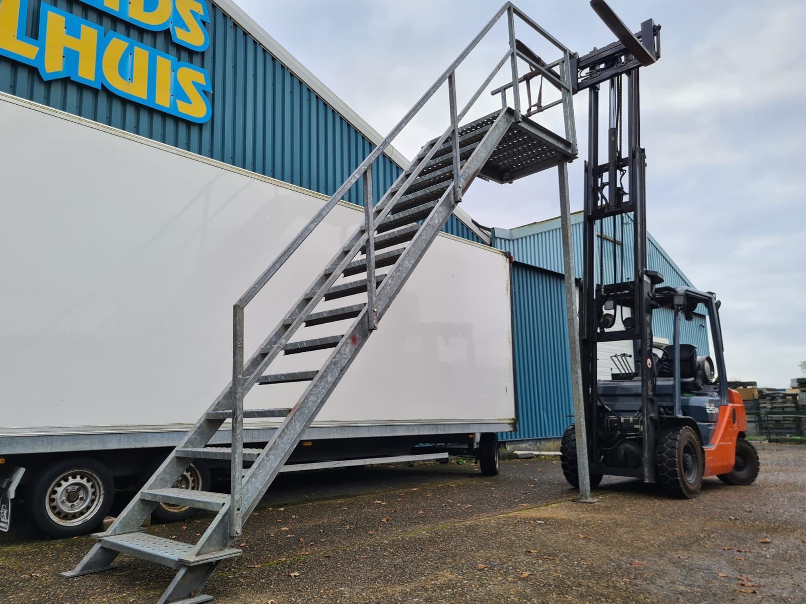 Container trappen
