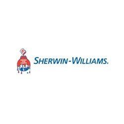 Un logo pour Sherwin Williams, une entreprise de peinture.
