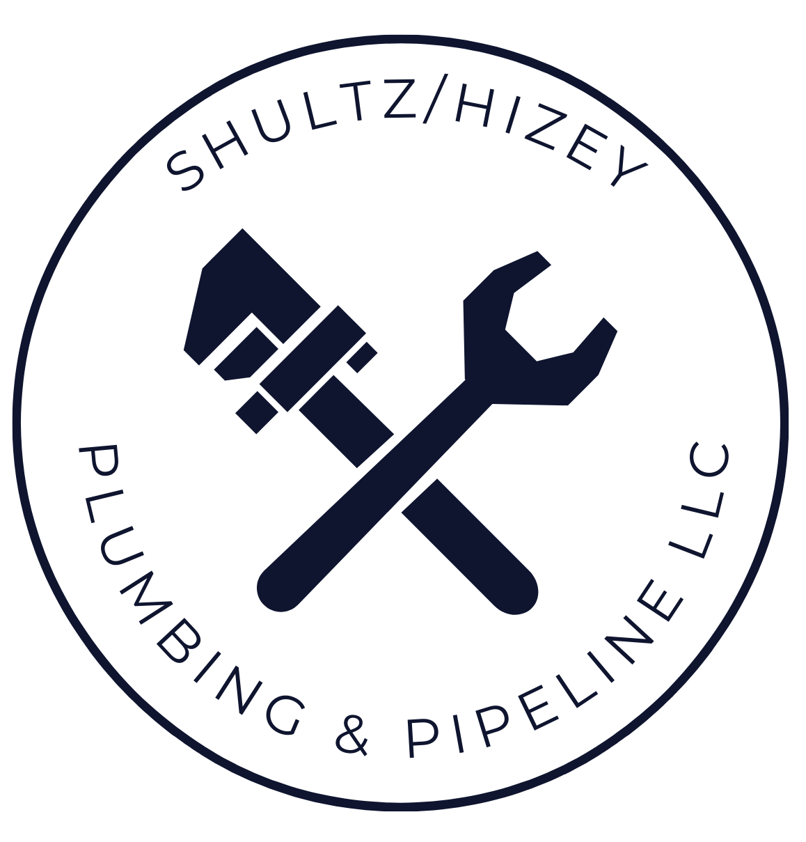 The logo for Shultz Hizey Plumbing & Pipeline in Parsons, KS