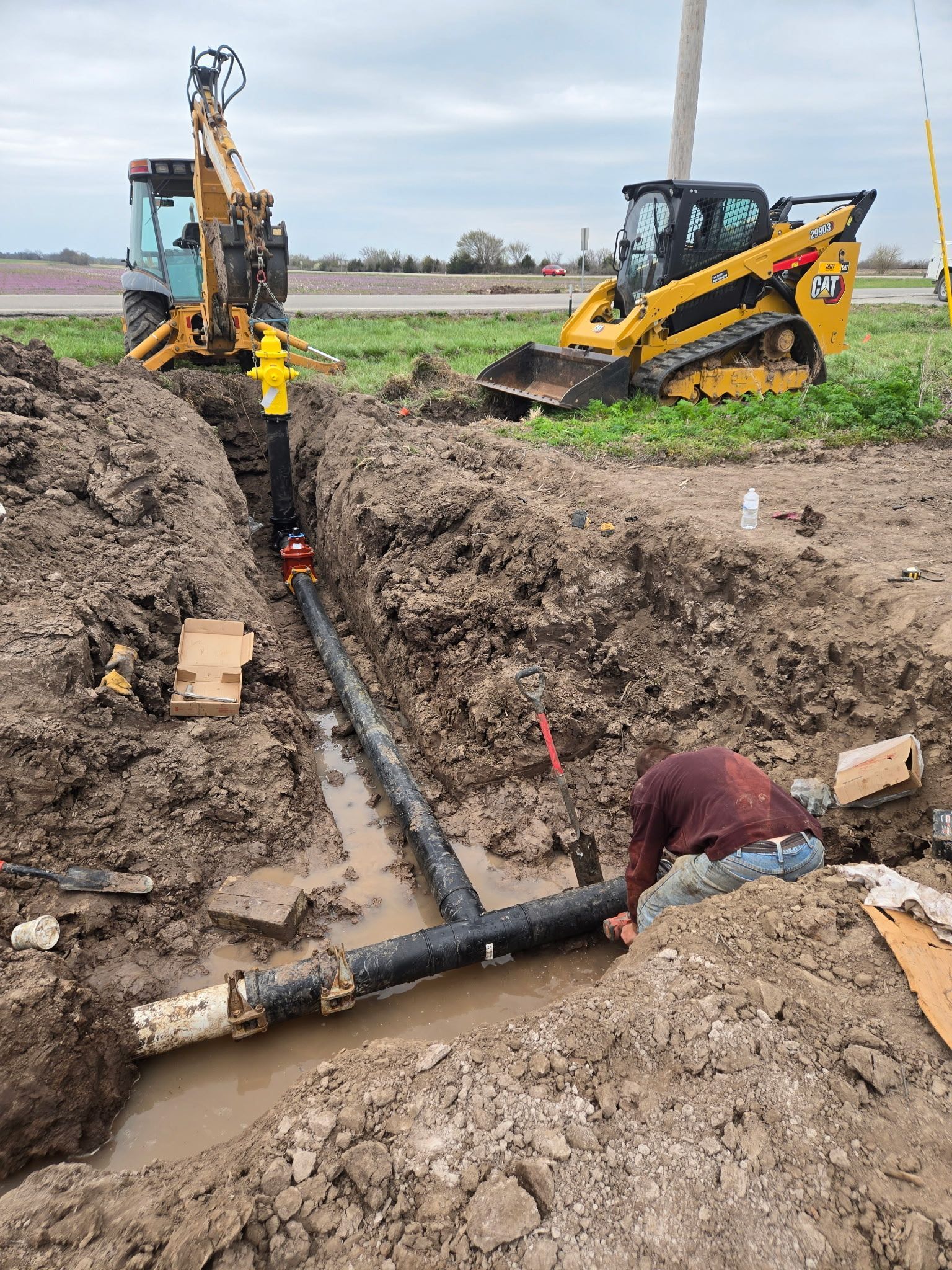 For sewer services in Parsons, KS - call Shultz/Hizey Plumbing & Pipeline
