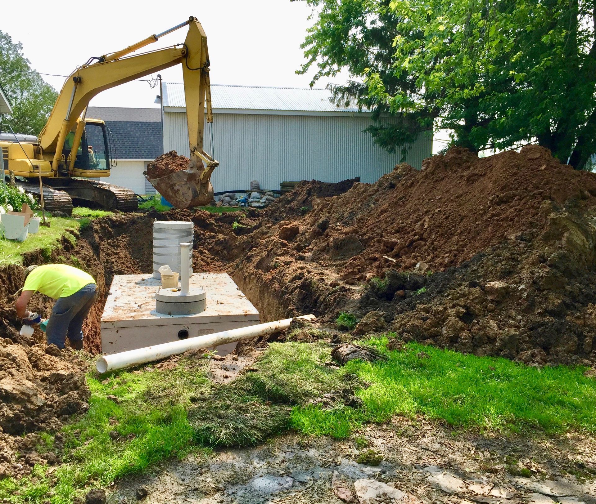 For hauling and excavating services in Parsons, KS - call Shultz/Hizey Plumbing & Pipeline
