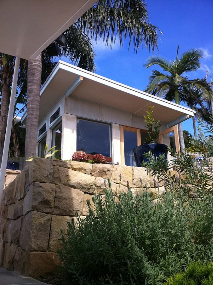 A Small House Built on Top of A Rocky Hillside — Tradewind Building Maintenance in Woonona,NSW