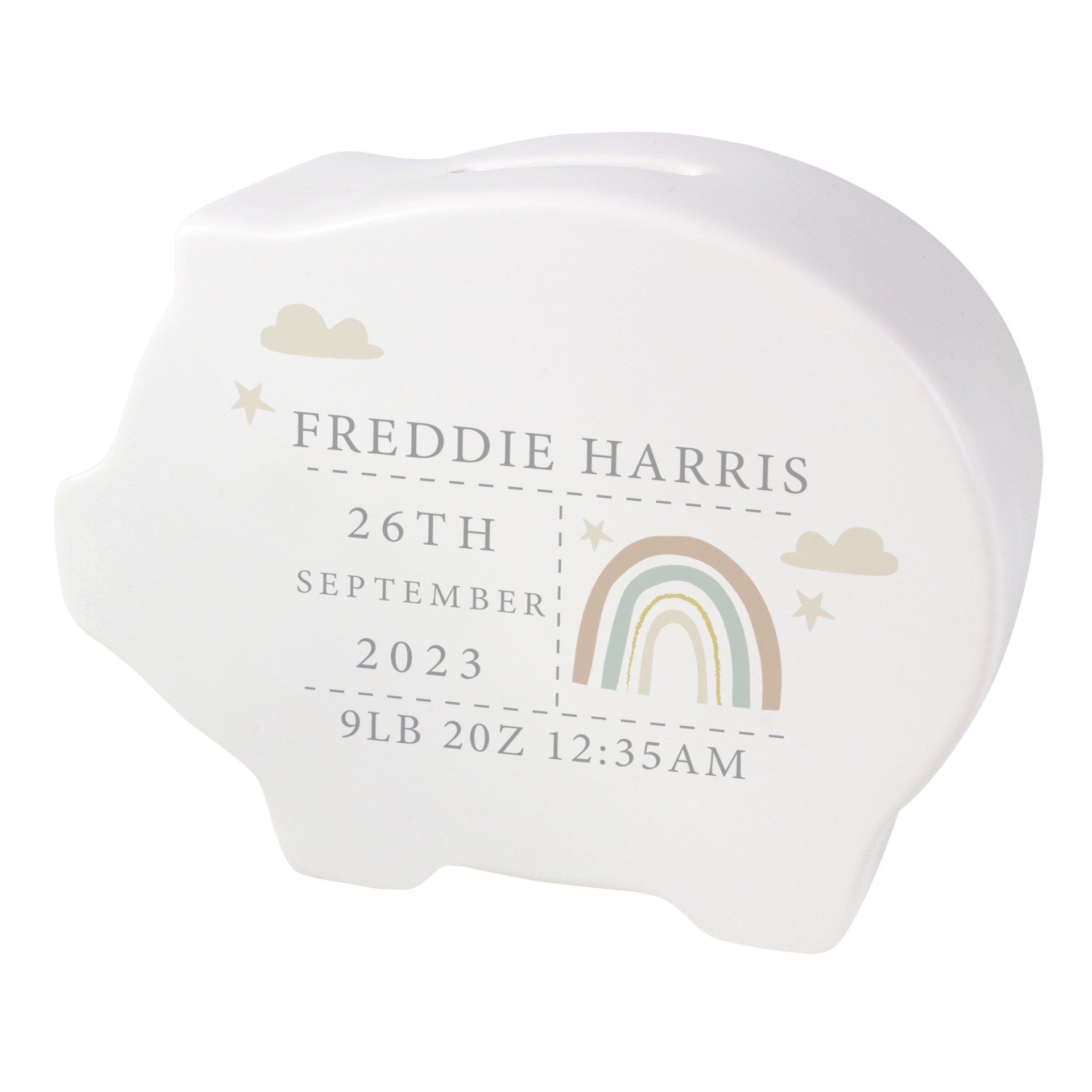 Rainbow Piggy Bank