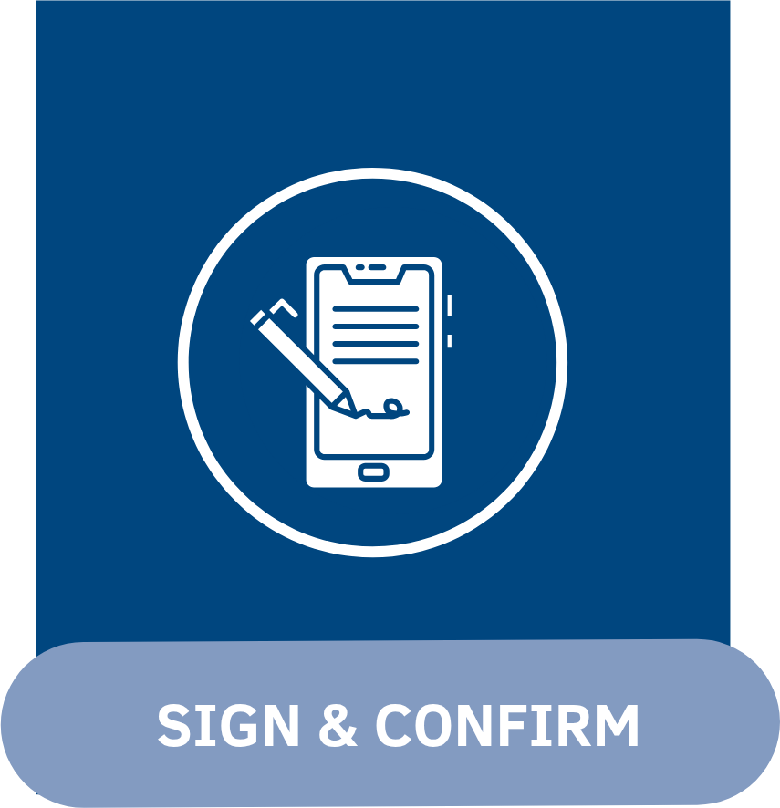 sign & confirm