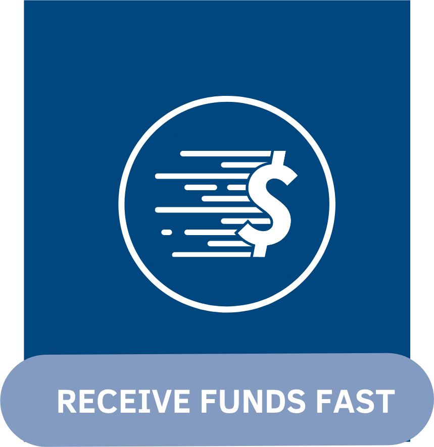 receive funds fast