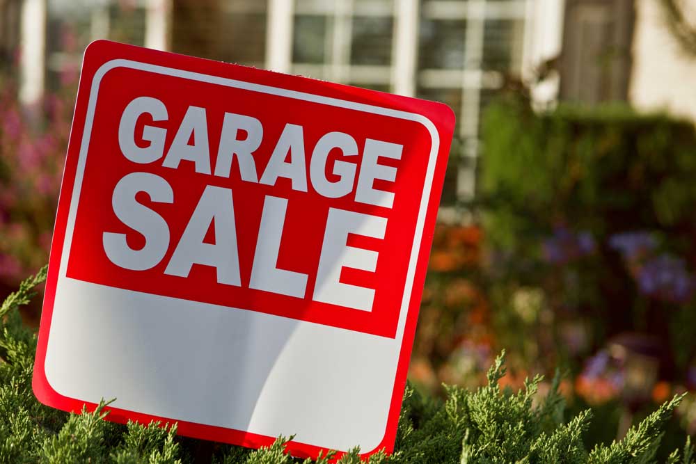 Neighborhood Garage Sale on Saturday, September 25