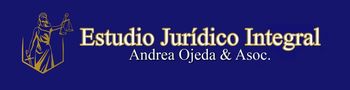 A logo for estudio juridico integral andrea ojeda & asoc