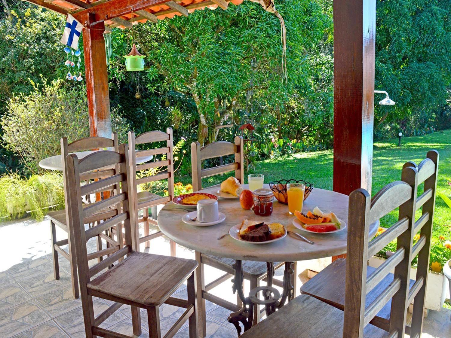 Pousada Aconchegos Ile de France - Restaurante