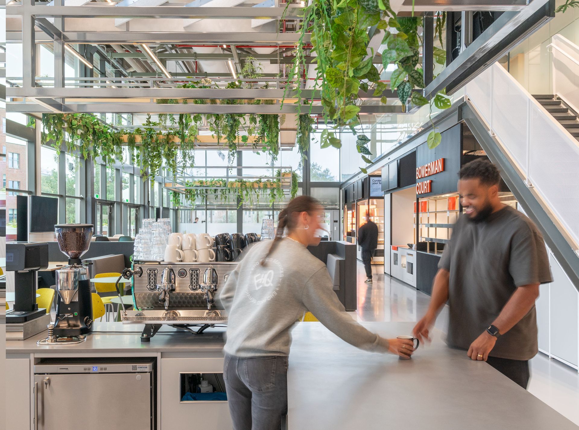 Image indicating a barista