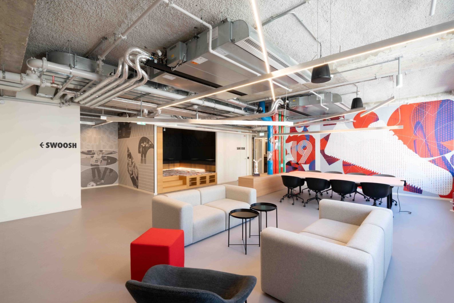 Image linking to storage space type