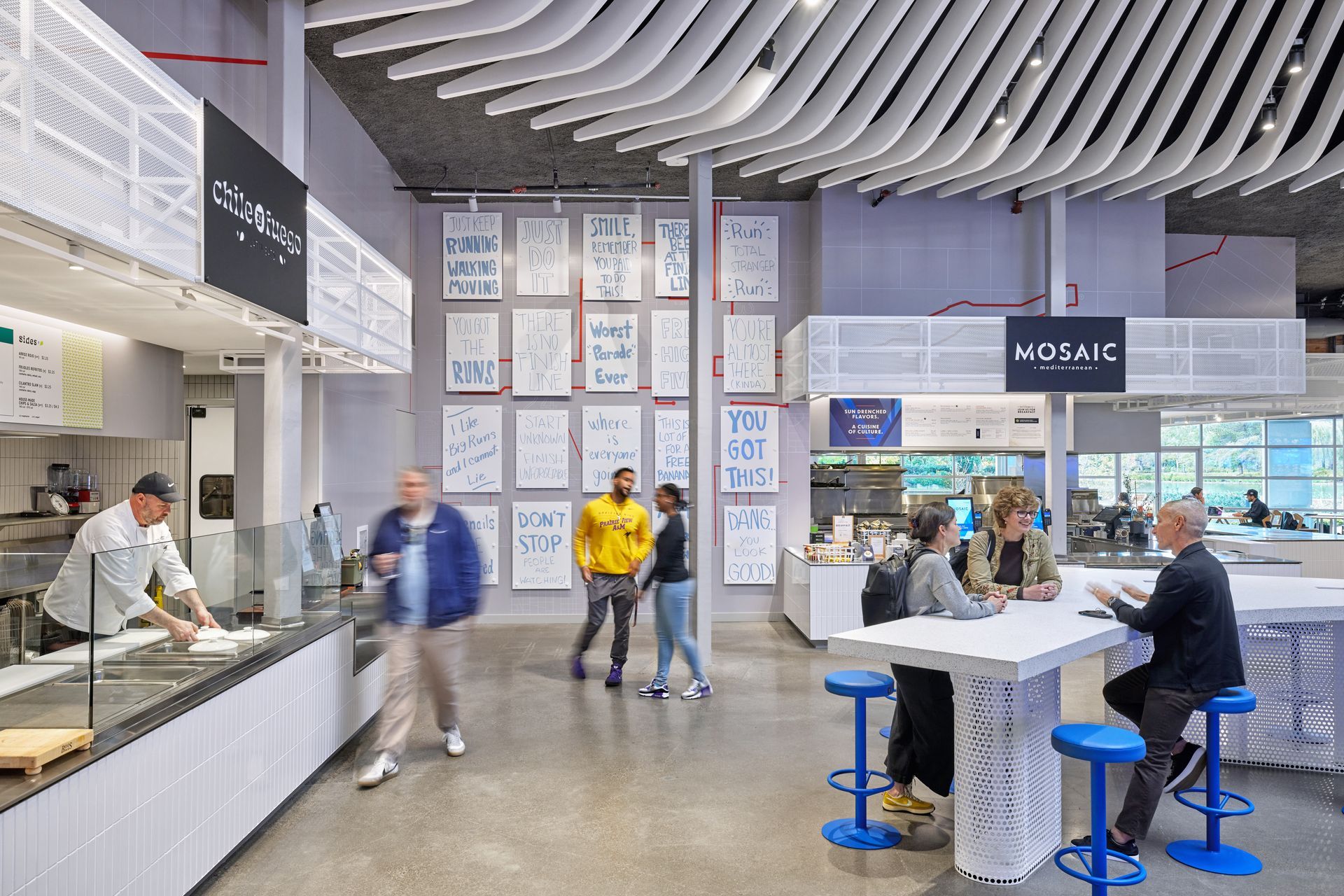 Image linking to food hall