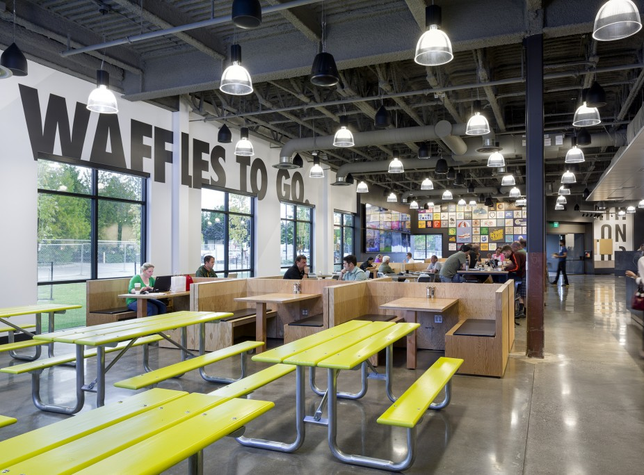 Image linking to food hall