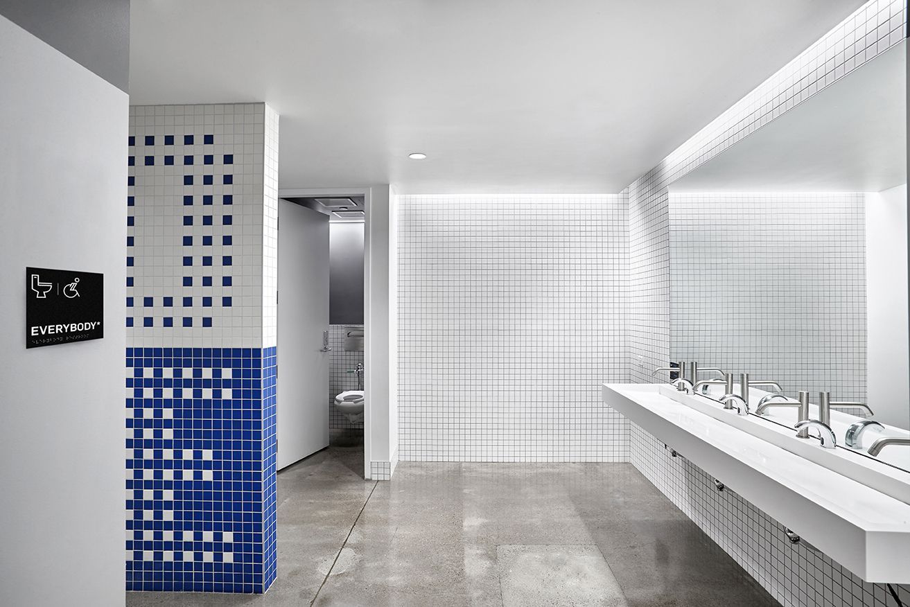 Image of a Nike restroom linking to the restroom space type page.