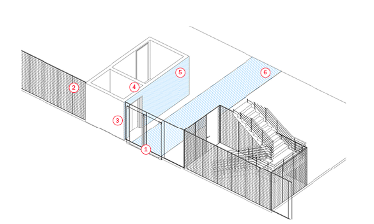 shopfloor axonometric