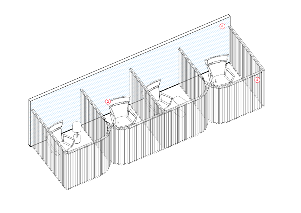 recovery zone axonometric