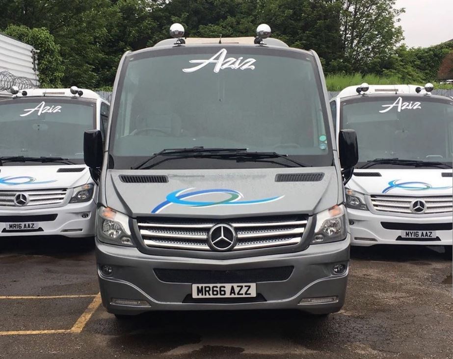 For affordable coach hire in West Midlands, call Aziz Coach Service