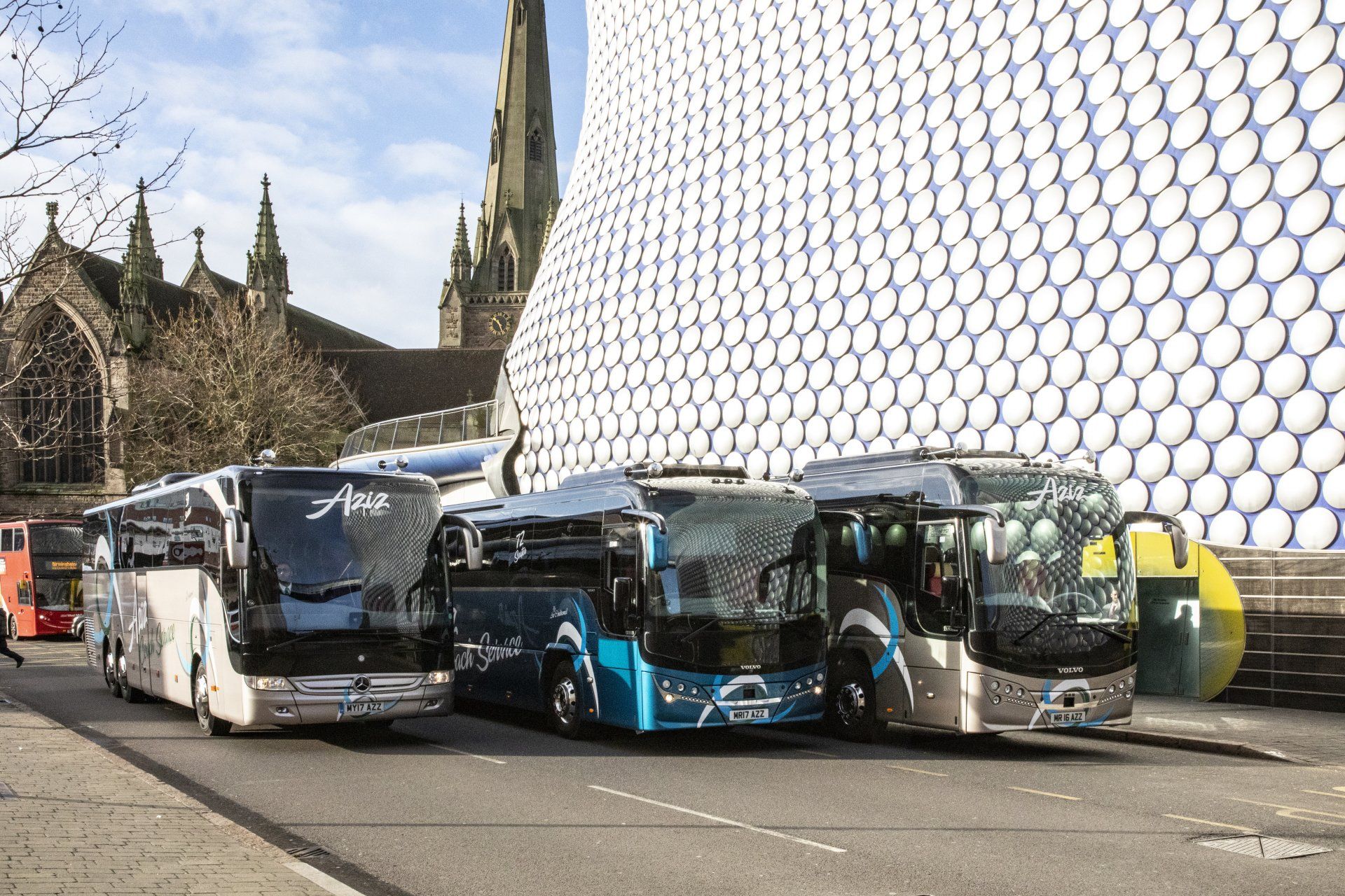 For affordable coach hire in West Midlands, call Aziz Coach Service