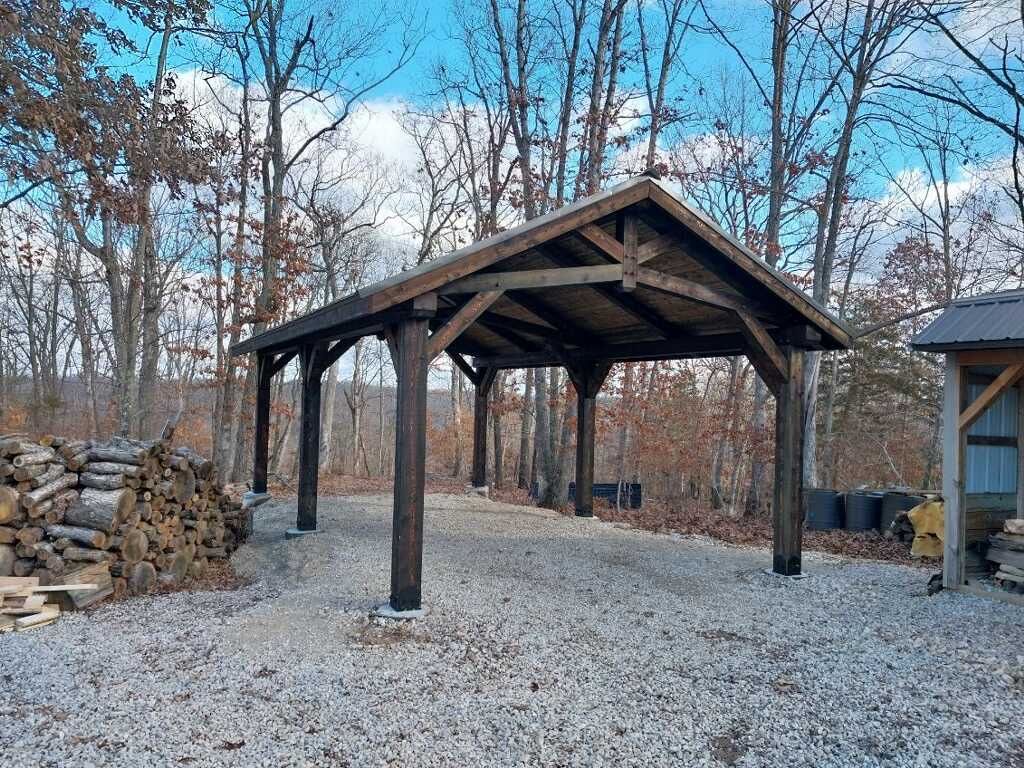 Timber Frame RV Storage Build