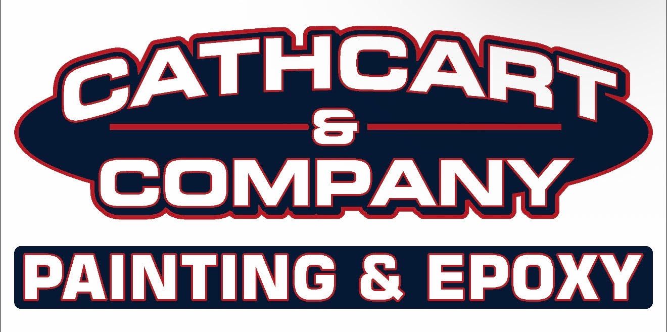 A logo for cathcart & company painting and restoration.