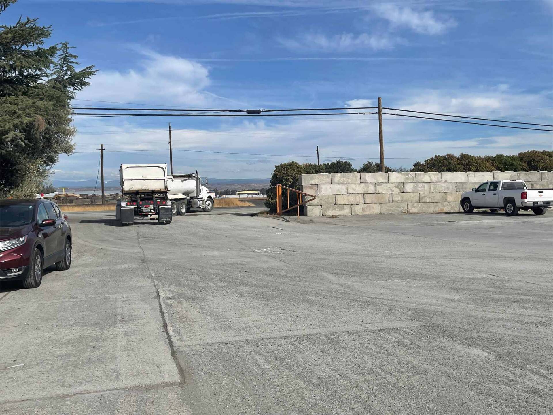 Cars In Parking Lot — Red Bluff, CA — Foothill Ready Mix